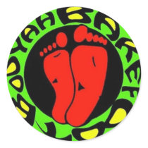 red feet sticker by barefoot_booyah red feet sticker