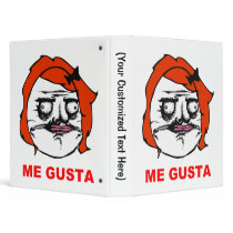 Red Female Me Gusta Comic Rage Face Meme Binders