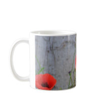 Red Field Corn Poppies Mug