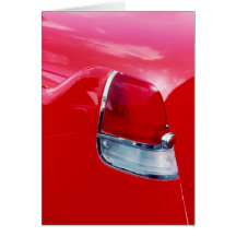 Red Fin Rising Greeting Cards