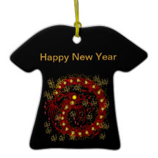 Red Fire Dragon ornament