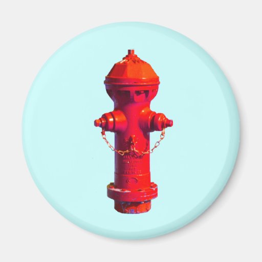Red Fire Hydrant Series Fridge