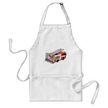 Red Fire Truck Aprons