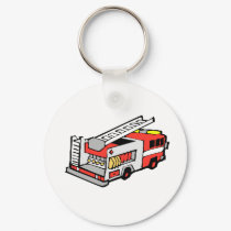 Red Fire Truck keychains