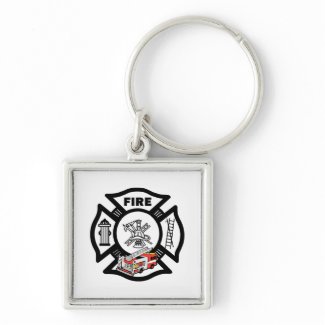 Red Fire Truck Rescue T-Shirts, Mugs, Keychains and Gifts