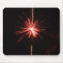 Red Fireworks Mousepad