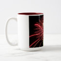 Red Fireworks mug