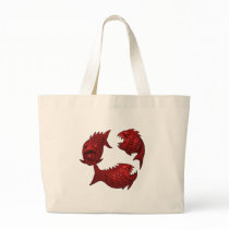 Red Fish bags by Volcanokitten Red Fish bags