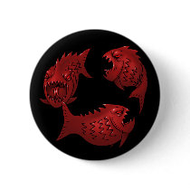 Red Fish buttons by Volcanokitten Red Fish buttons