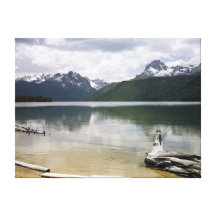 Red Fish Lake Gallery Wrap Canvas