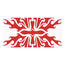 Red Flaming Tattoo Cross photo cards by monicastamp Red Flaming Tattoo Cross photo cards