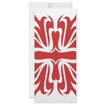 Red Flaming Tattoo Cross rack cards by monicastamp Red Flaming Tattoo Cross rack cards