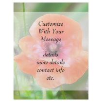 Red Flanders Poppy Flyer