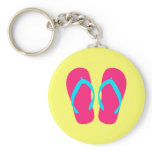 Red Flip-Flop Key Chains