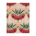 Red Floral Nouveau postcards by tnmpastperfect Red Floral Nouveau postcards