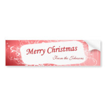 Red Floral Wine Label bumper stickers by NotionsbyNique Red Floral Wine Label bumper stickers