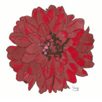 RED FLOWER (alternate) photo sculptures