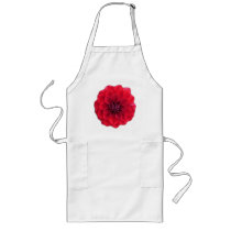 Red Flower Apron