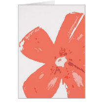Red Flower cards