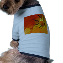 Red Flower pet clothing