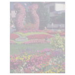 Red Flower Harp In Central Park, Haute Savoie flow Custom Letterhead