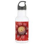 Red Flower.JPEG Stainless Steel Water Bottle