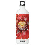 Red Flower.JPEG Water Bottle
