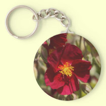 Red Flower keychains