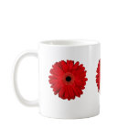 Red FLower mugs