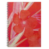 Red Flower Notebook