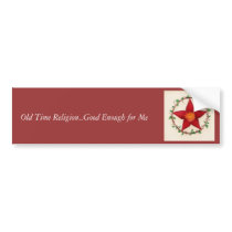 Red Flower Pentagram bumper stickers by Willows1028 Red Flower Pentagram bumper stickers