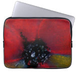Red Flower, Poppy. Laptop Sleeves