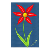 Red Flower posters