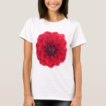 Red Flower Shirt by Quequay Red Flower Shirt