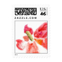 Red Flower Stamp