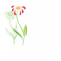 Red Flower Tee t-shirts