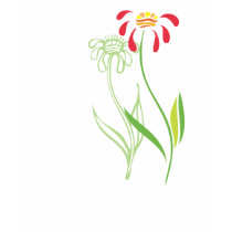 Red Flower Tee t-shirts