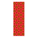 Red Flower Weave Bookmark business cards