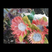 Red Flowers canvas prints