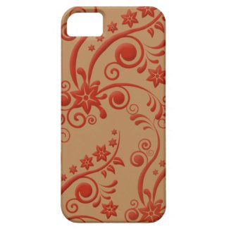 Red Flowers iPhone 5 Case