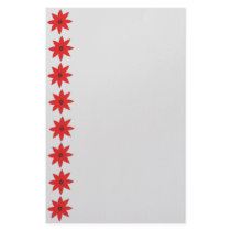 red flowers stationery by DonnaGrayson red flowers stationery