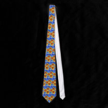 Red Flowers ties