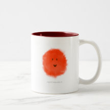 Red Fluffy Critter Coffee Mugs