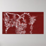 red folding poster