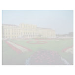 Red Formal gardens at entrance to Schonbrunn Palac Personalized Letterhead