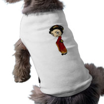 Red Fortune Geisha pet clothing by thedustyphoenix Red Fortune Geisha pet clothing