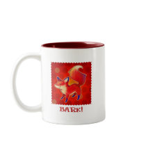 Red Fox 2-Tone Mug(left handle) mugs
