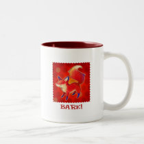 Red Fox 2-Tone Mug(right handle)