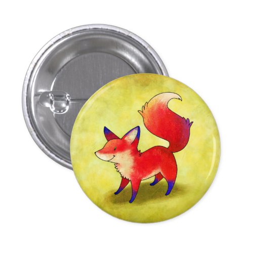 Red Fox Button 