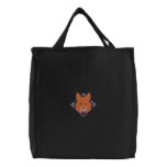 Red Fox Embroidered Bag